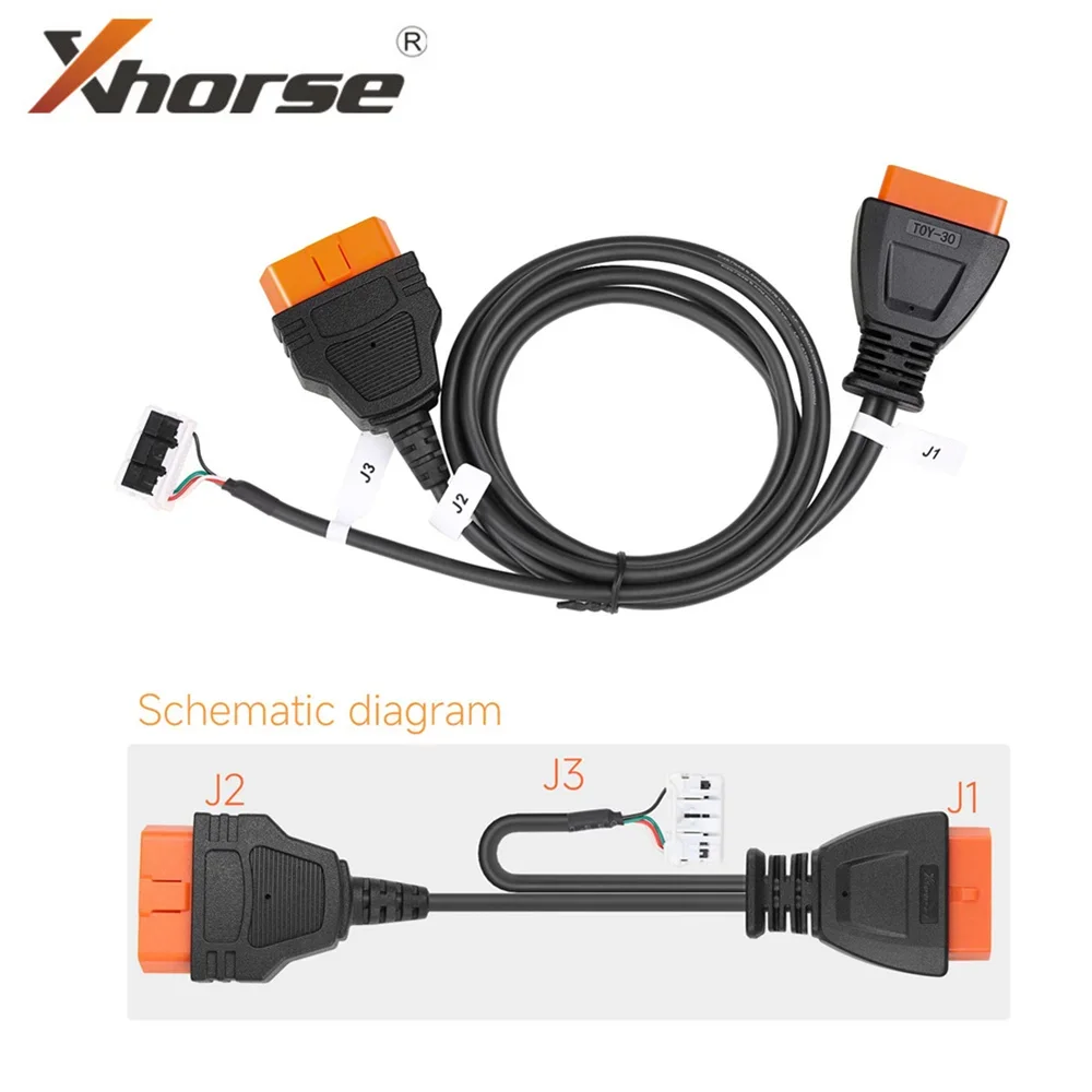 Xhorse Toyota BA TOY-BA All Keys Lost Adapter KD8ABAGL for VVDI Key Tool Plus, Key Tool Max Pro and FT-Mini OBD Tool