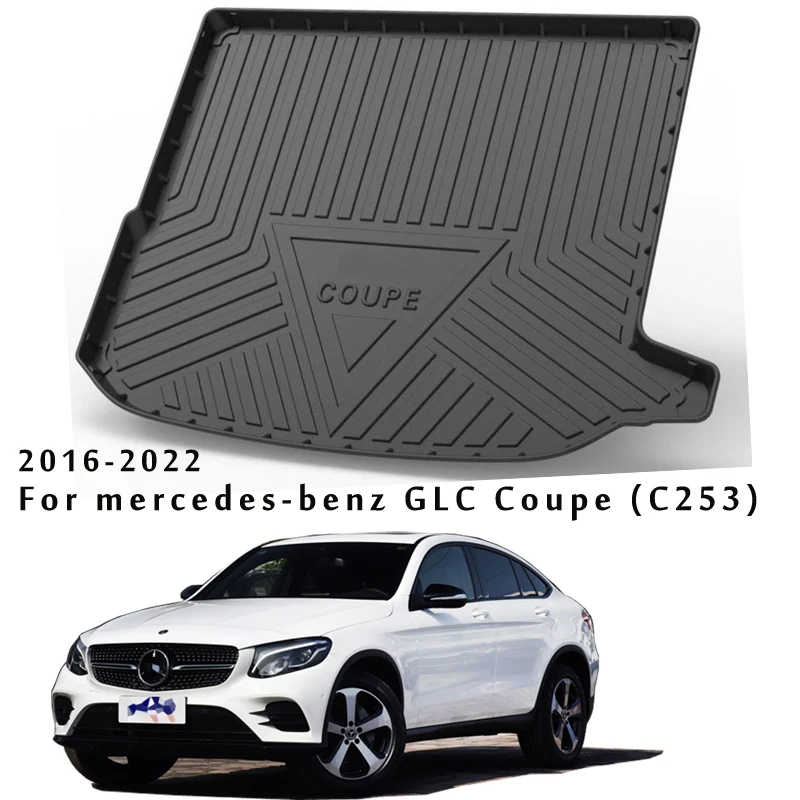 

Custom Car Trunk Mat For mercedes-benz GLC Coupe C253 2016 2017 2018 2019 2020 2021 2022 TPO Car Accessories Custom Cargo Liner