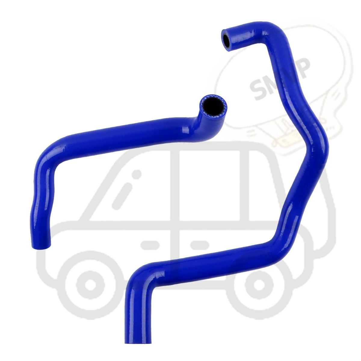 

For 2004-2011 Ford Focus MK2 ST225 2.5L Turbo Silicone Coolant Heater Matrix Silicone Radiator Hoses Tubes Pipes Kit 2PCS 3PLY