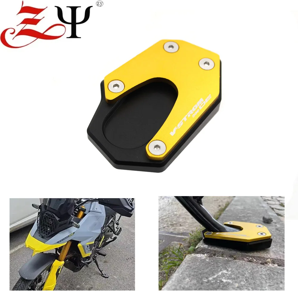 

Подставка для мотоцикла VStrom 800DE 800RE для Suzuki V-STROM 800 DE RE 2023, удлинитель боковой подставки, опорная пластина