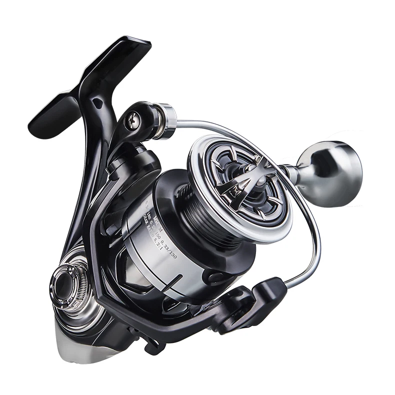 DEUKIO Spinnrolle 2000-7000 Metallspule 15KG Max. Bremskraft 5.2:1 3+1BB Wasserdicht Salzwasser Weitwurf CNC-Griff – Detail 16