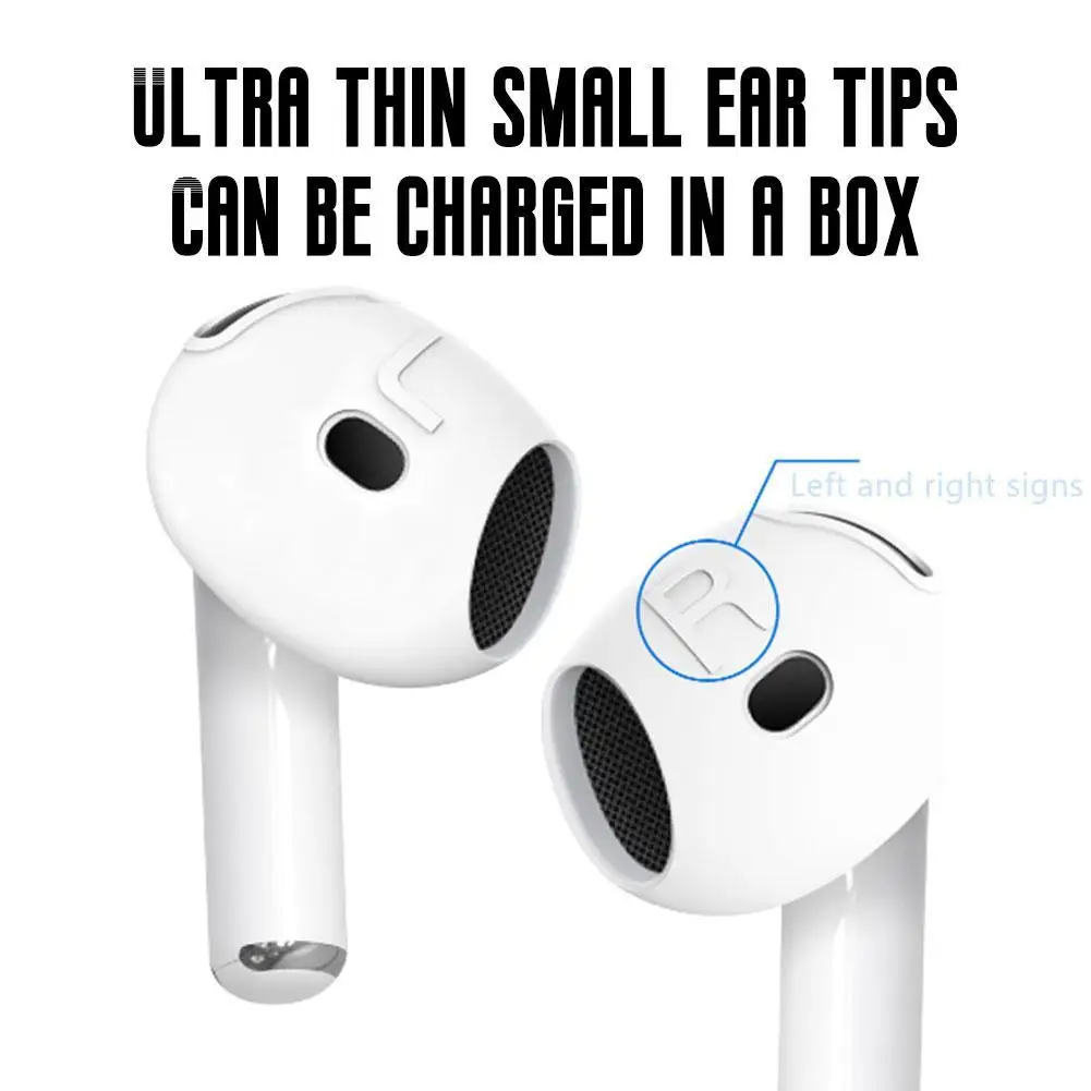 

Anti-slip Eartips For AirPods 4 Silicone Ultra-thin Tips Earphone Cover Anti-fall Earplugs Anti-allergy Ear Caps Headphone Case