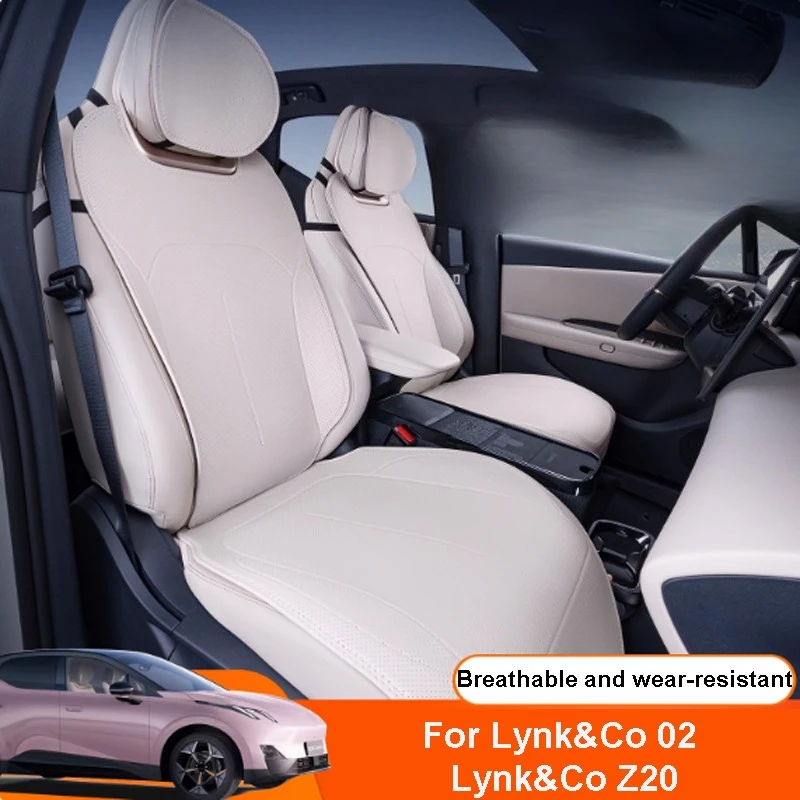 

Seat Cover for Lynk&Co 02 Lynk&Co Z20 2025-2026 Car Ventilated and Wear-resistant Seat Cushion Four Season Universal Accessory