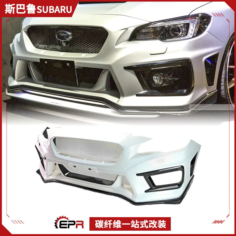 

Subaru VAB WRX Carbon Fiber Retrofit DAM Front Bumper Surround, Front Bumper Head Mercury Handle