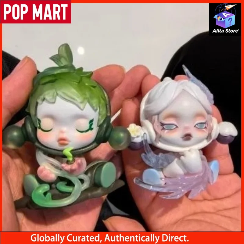 팝마트 스컬판다 플럼 블로섬즈 비포 더 코트 시리즈 우아한 고대 스타일 블라인드 박스 선물용 수집 피규어