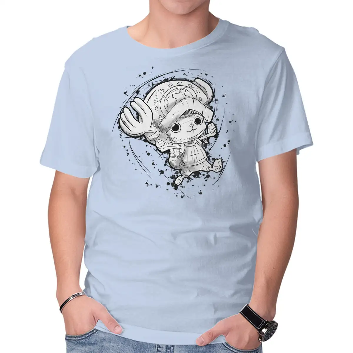 Футболка унисекс с рисунком Накама, аниме футболка с коротким рукавом, одежда для мужчин и женщин, лето