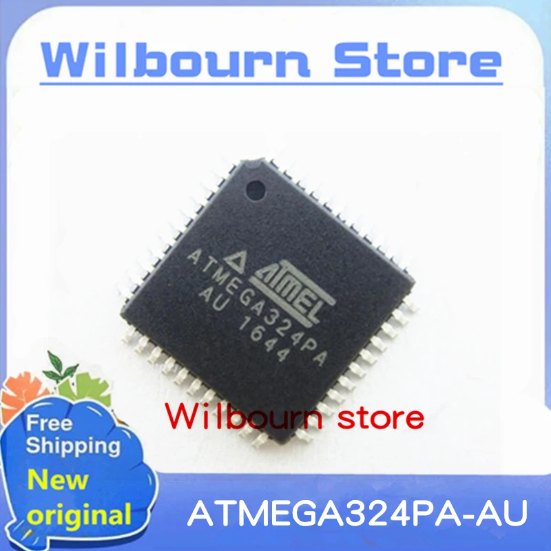 5PCS~50PCS/LOT ATMEGA324PA-AU ATMEGA324PAU-TH ATMEGA324PA TQFP44 100% New Spot stock