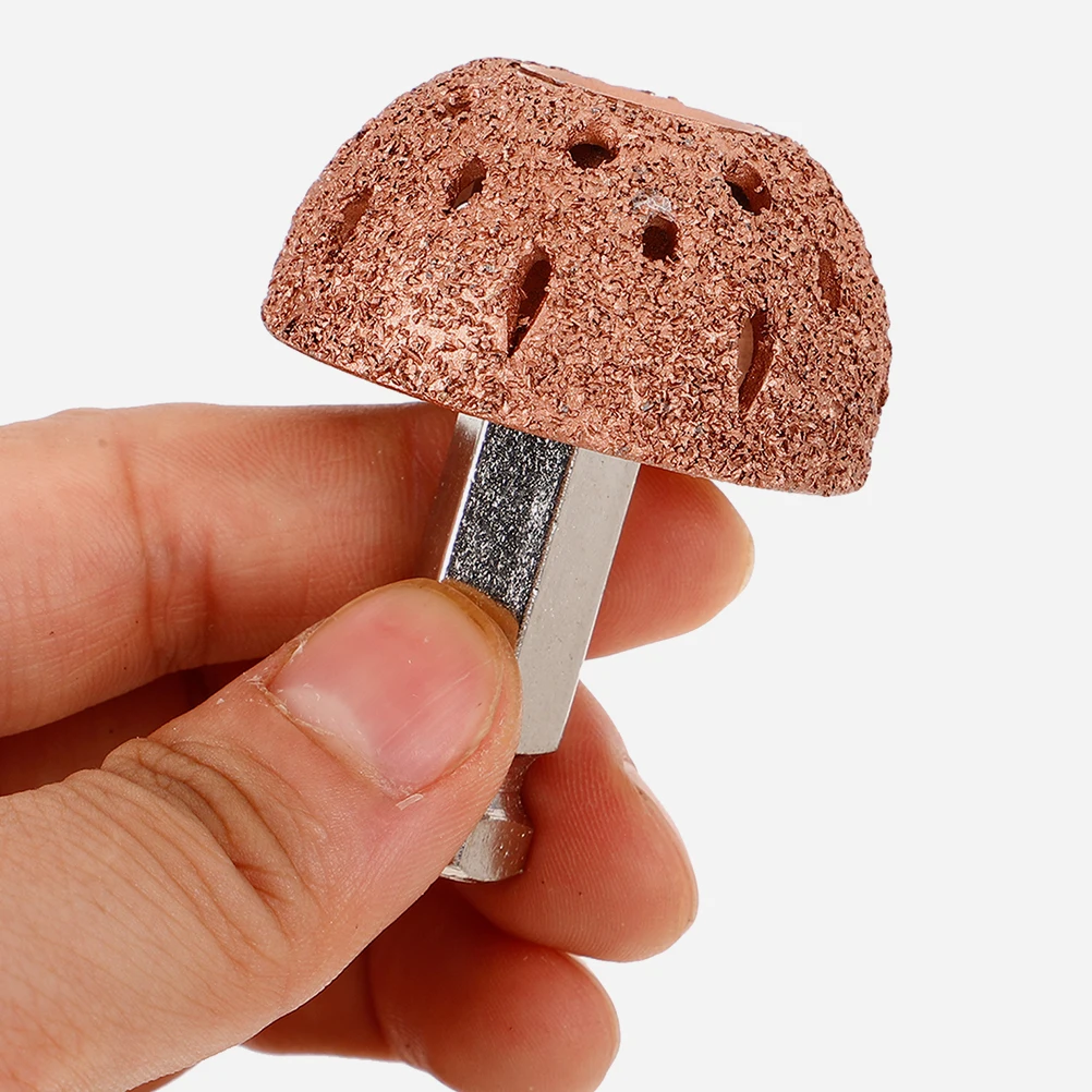 

42 Mm Bowl Type Grinding Head Tire Repair Tools Tires Buffing Roller Patch Plugs Tungsten Steel Grinder Accessories