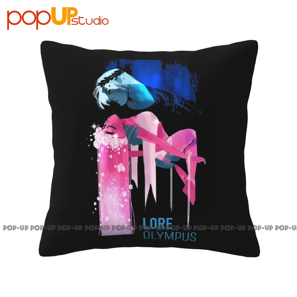 Thick Lore Olympus Hades&Persephone Boyfriend Fit Girls Pillowcase Throw Pillow Cover Printed Decorative Comfortable