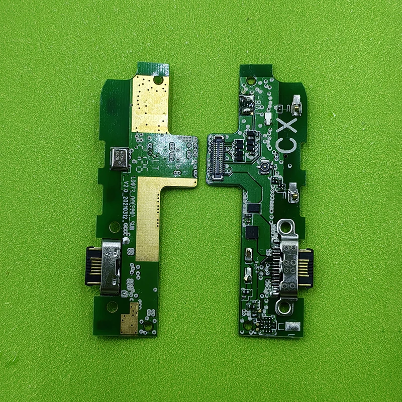 USB Board Plug Parts For OUKITEL C21 Pro C21Pro Charger Charging Port Without Vibrator Motor Signal Antenna Flex Cable