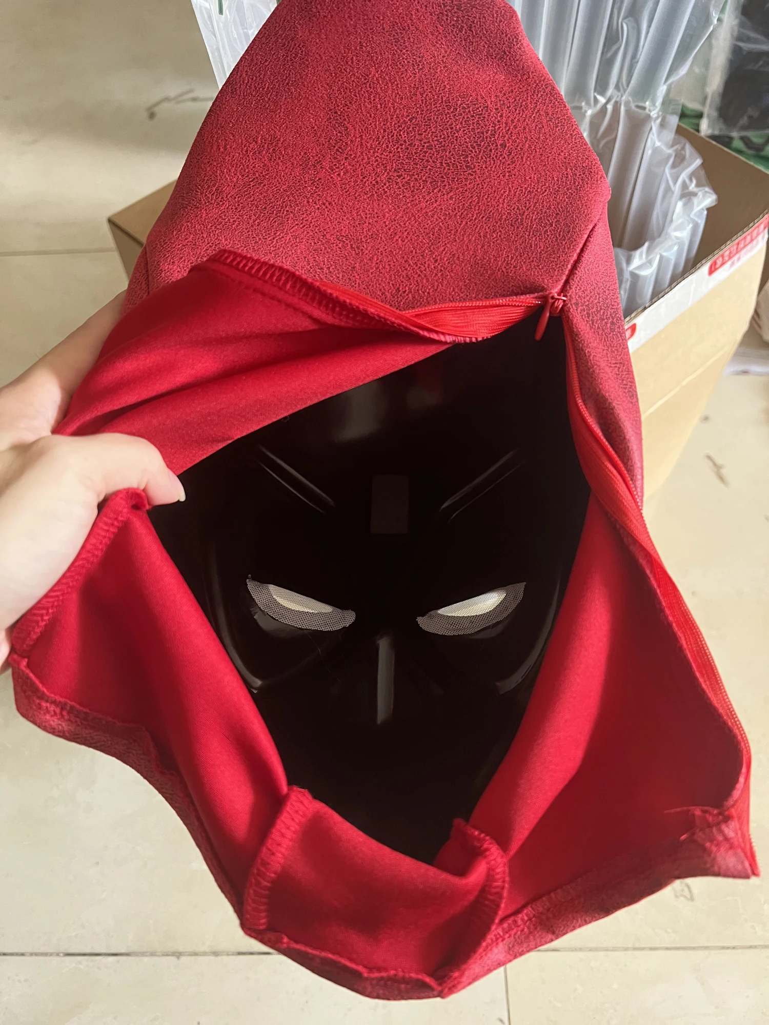 Delux Cos Hero Mask Deadpool Cosplay Masks Wade Wilson Costume Comic-Con Halloween Party Masquerade Christmas Party Props