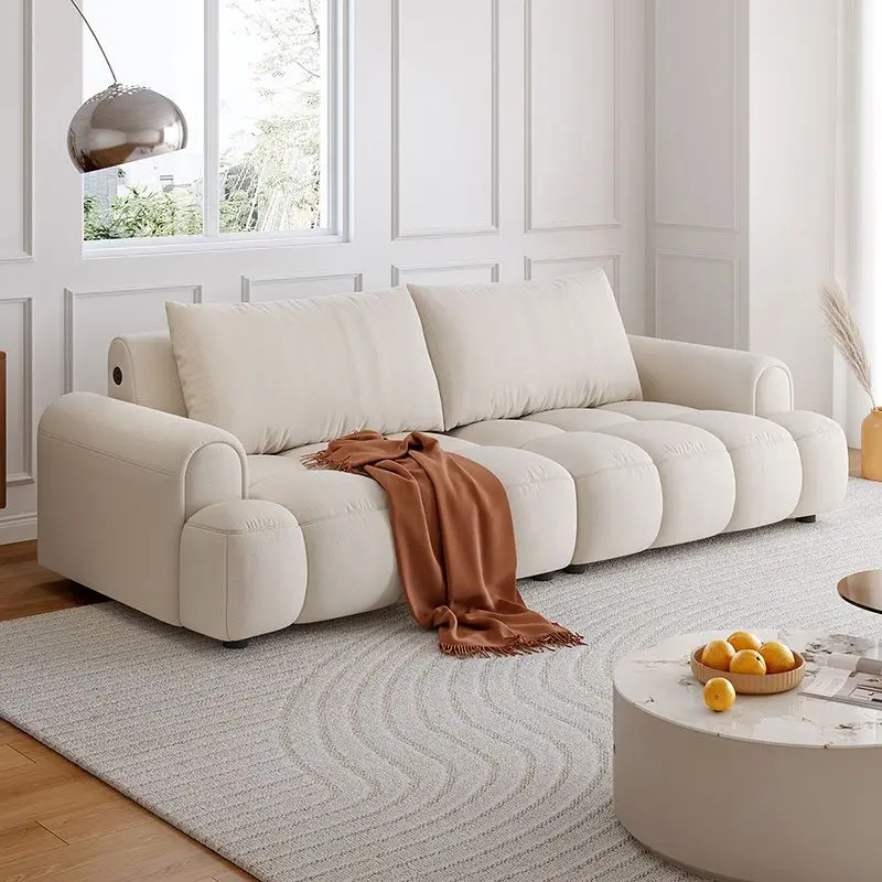 

Adults Armrest Sofa Cushion Floor Minimalist Modern Living Room Sofa Elegant Relaxing Divani Da Soggiorno Home Accessories