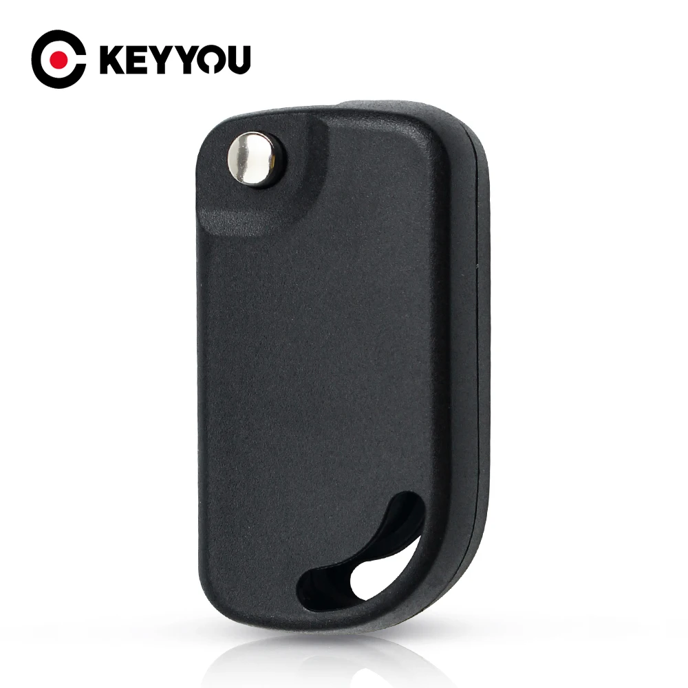 

KEYYOU Uncut HU66 Blade For VW Sagitar Remote Car key Shell Transponder Auto Case Cover Folding For Volkswagen