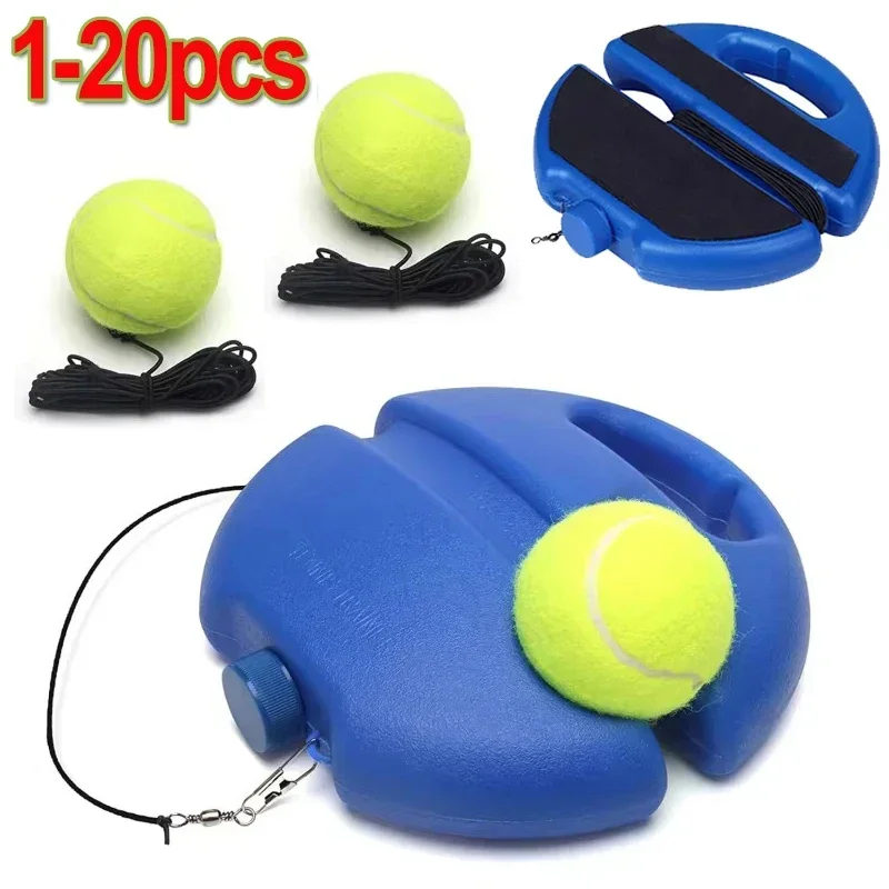 Bola de Treinamento Profissional de Tênis com Rebote e Elástico de 4m para Cães, Bolas de Brincar para Treinamento ao Ar Livre e Competição Esportiva
