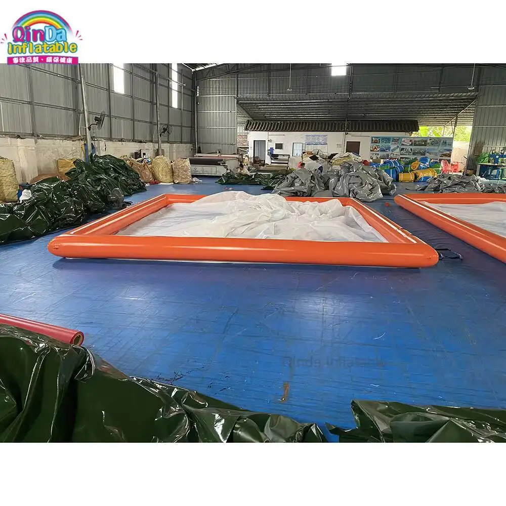 

Customized Color Sea Pool Leisure Inflatable Yacht Boat Pool With Net