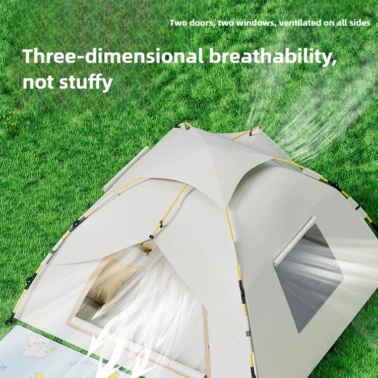 Tent Outdoor Fully Automatic Home Sunscreen, Insect Proof Picnic Camping Indoor Small House Adult Children Tent