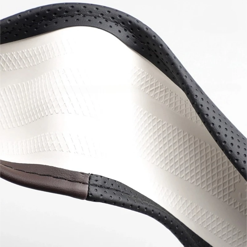 For Great Wall‌ WEY Tank 300 500 2021-2024 Nappa Leather Ultrathin Steering Wheel Cover Non-Slip Car Interior Accessories