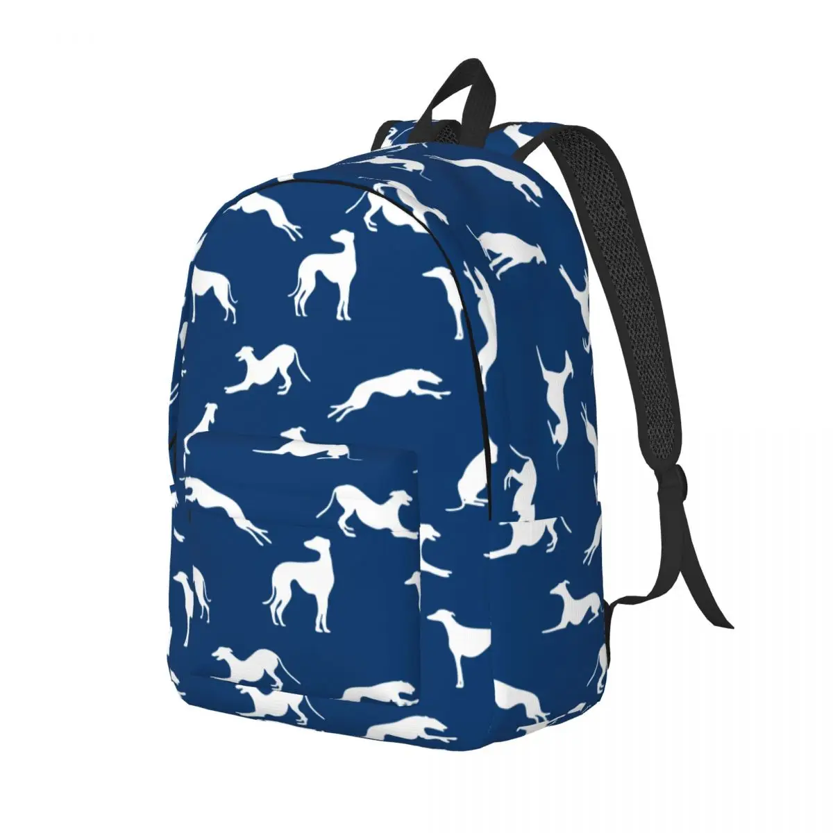 Greyhound Backpack for Preschool Kindergarten School Student Whippet Sighthound Dog Bookbag Boy Girl Kids Daypack Sports