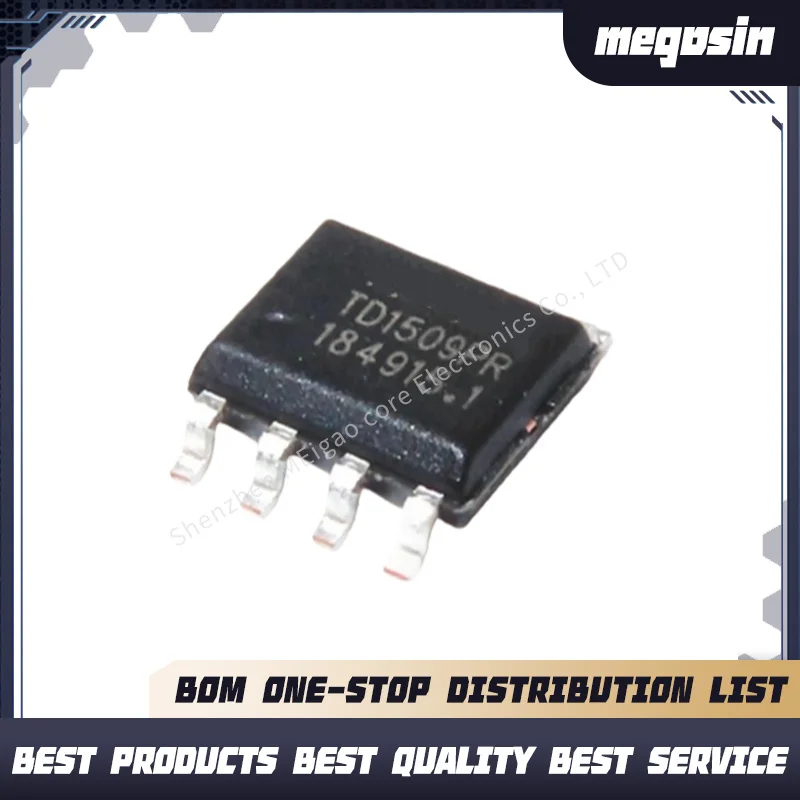 10PCS/LOT  TD1509PR  TD1509 SOP8 Adjustable voltage reduction chip