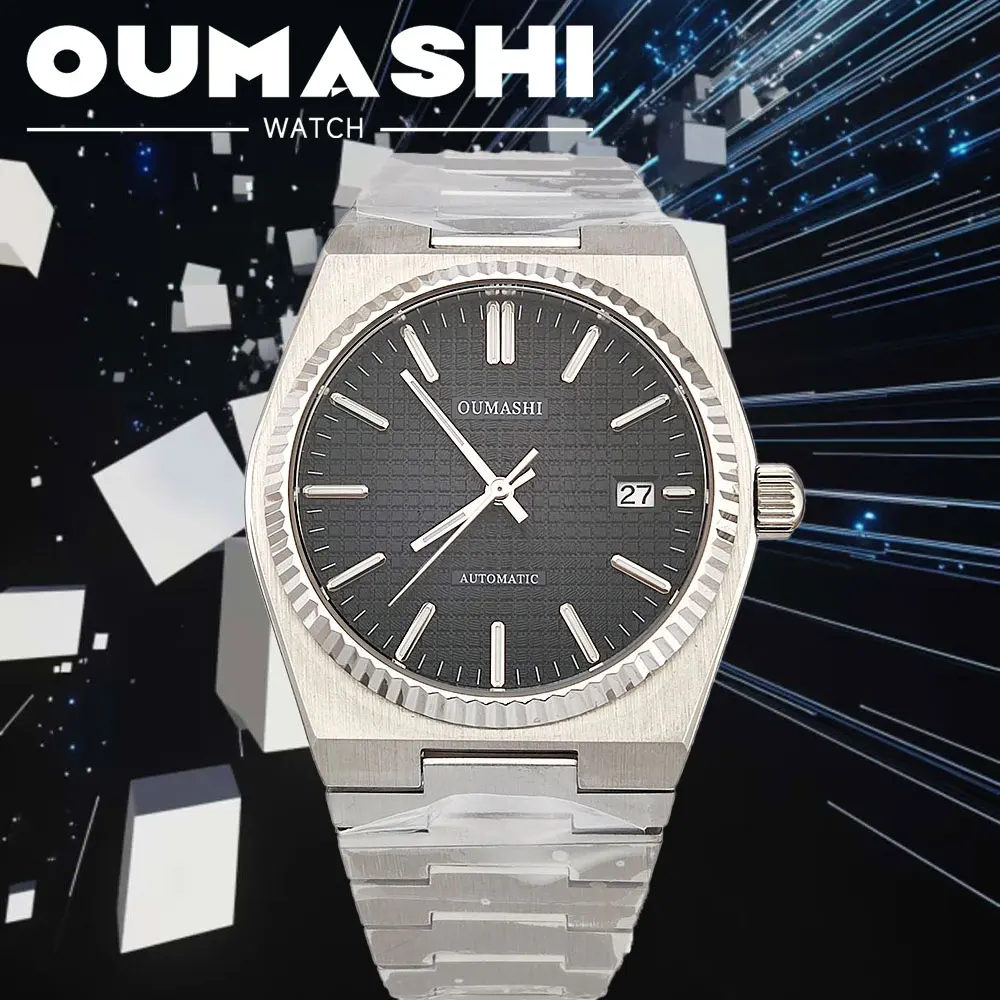 

NH35 Movement Fashion Men's Automatic Mechanical Watch Luxury sapphire glass AR coated waterproof watch