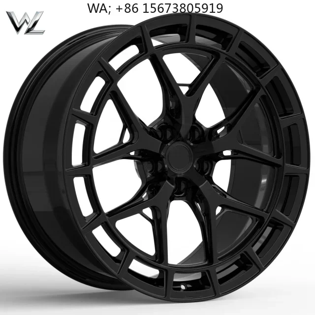 

New 18-20 Inch 5x112 5x114.3 Hyper Black Y-Spoke Concave Design Forged Aluminum Alloy Wheels 4 Pieces