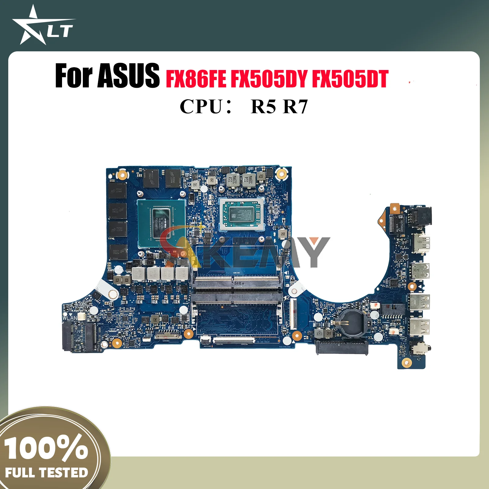 

FX505DU Материнская плата для ноутбука ASUS TUF Gaming FX86FE FX86FD FX505 FX505GM FX505GV FX505GU Материнская плата для ноутбука с процессором R5 R7 stk