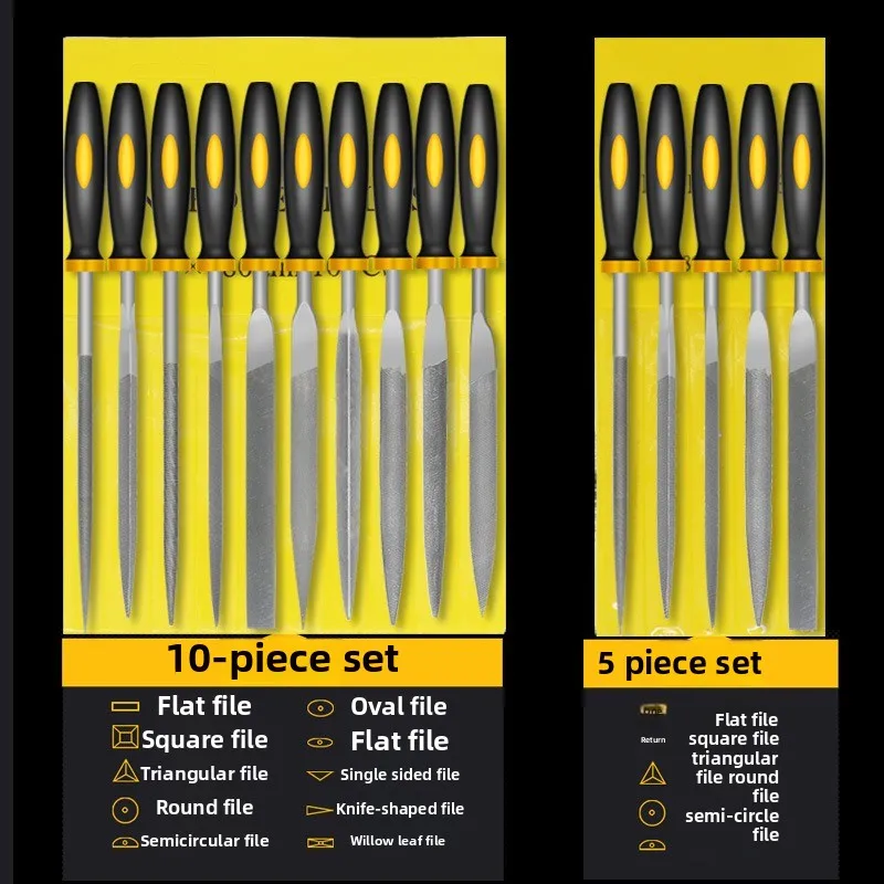 

Alloy Steel File Set Precision Round Half Round Flat Square Triangle Hand Files for Woodwork Tools metal file wood carving tools