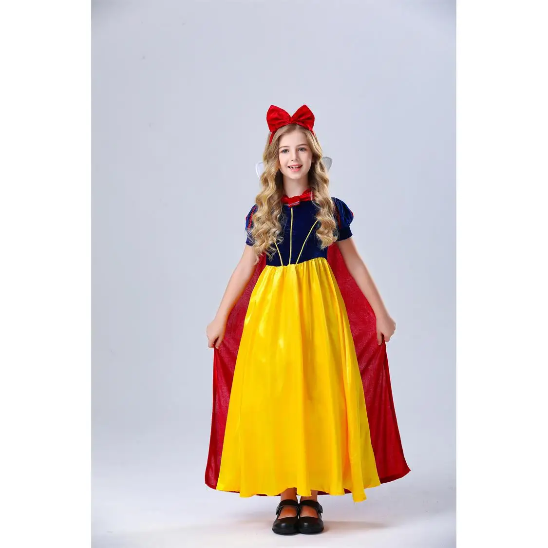 loween コスチューム 白雪姫 ロングドレ パフォーマンススーツ 大人用 子供用 コスプレ衣装 妖精 Tテーマ パーティードレス