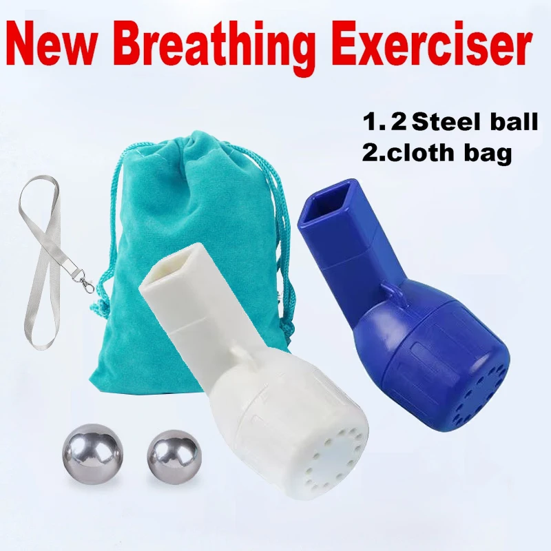 Mucus Removal Device First Aid Outdoor Handheld Lung Breathing Trainer Breathing Exercise Instrument Portable Lung Expander