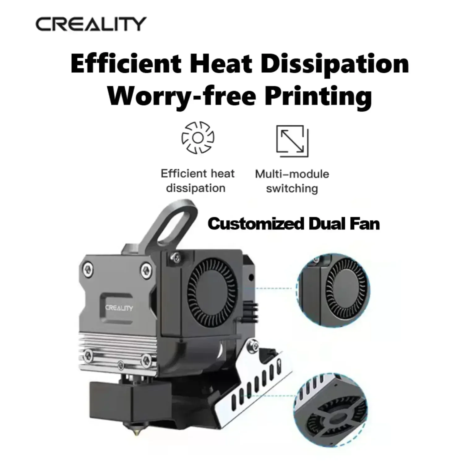 Creality Sprite Extruder Pro Kit with 80N Stepper Motor for Ender 3 Ender3 V2 Ender 3 Pro Ender 3 Max Official 3D Printer Parts view 4