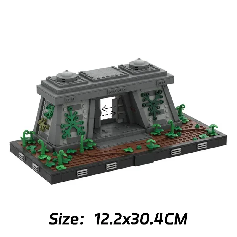 Décennie s de Construction Modulaires MOC en Briques, Modèle de Film Star VAN, Bunker Impérial, Diorama, Technologie, Cadeaux de Noël, Jouets à Assembler Soi-Même