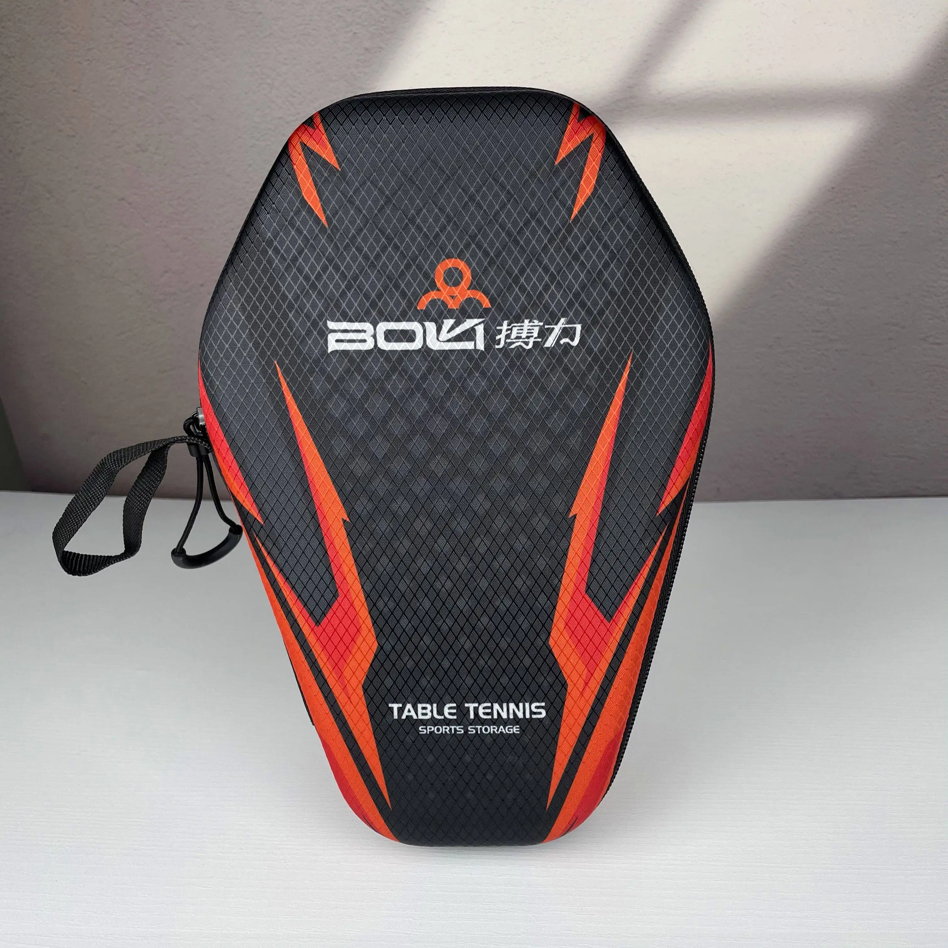 

1PC Table Tennis Racket Bag EVA Hard Shell Waterproof Dustproof Table Tennis Paddles Storage Case With Hand Strap