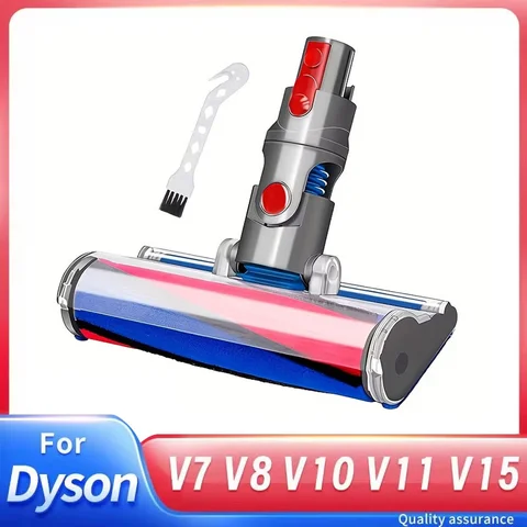 Vacuum Cleaner Brush Head For Dyson V7 V8 V10 V11 V15 Handheld Motorized Floor Brush Head Replaceable Accessories