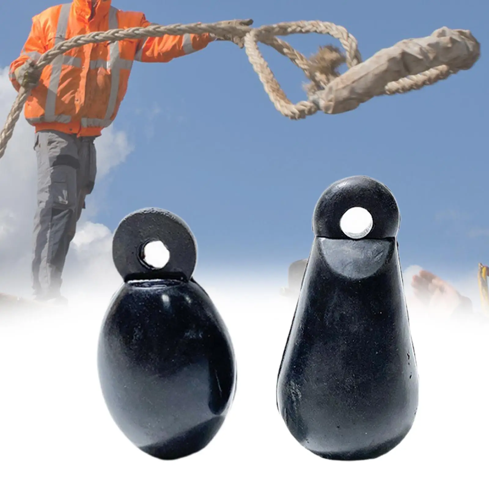 

Шарик для метания веревки, портативный, легкий, профессиональный, эллиптический, для морского плавания, каякинга, рафтинга