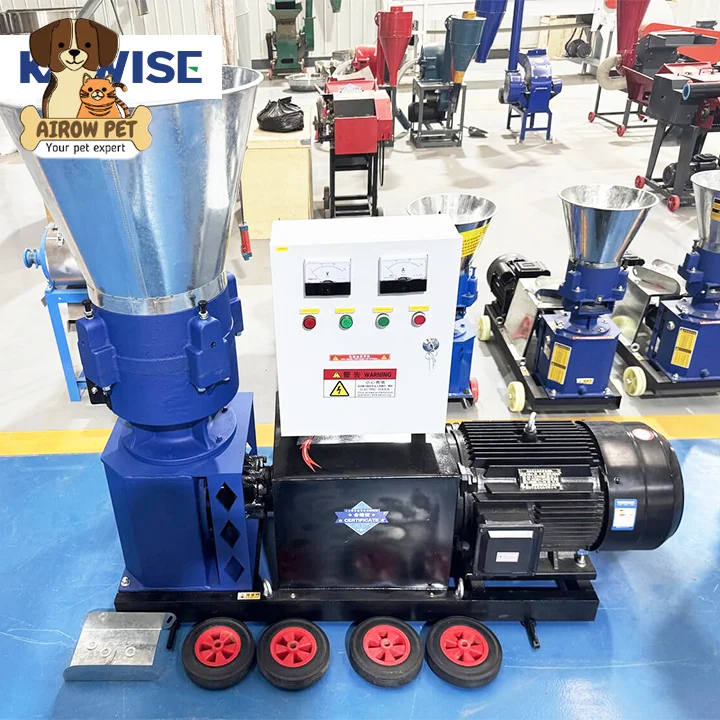 AIROW 2025 Hot Sale 200 to 300kg/h Chicken Feed Making Machine, Efficient Poultry Feed Processing Machines