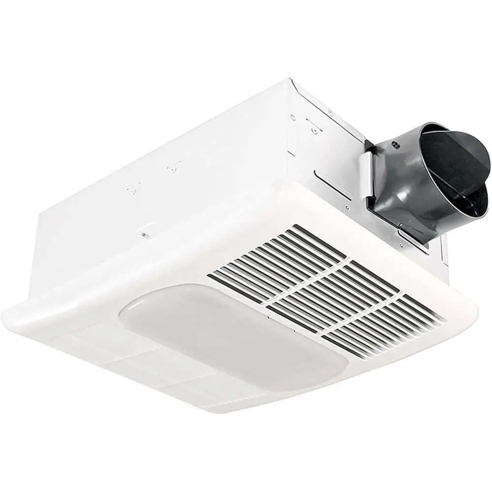 

80cm White Multi-Functional Bathroom Exhaust Fan with Light and Heater for Home Ventilation