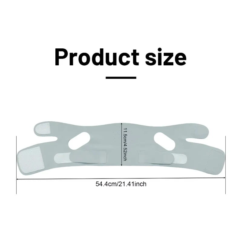 V라인 페이스 쉐이퍼 재사용 가능한 얼굴 슬리밍 밴드 여성용 턱 볼 리프트업 벨트 얼굴 마사지 스트랩 피부 관리 뷰티 도구