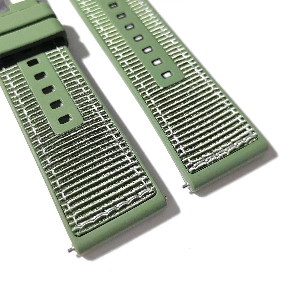 Cinturino da 22mm per Polar Vantage V3 cinturino in Silicone intrecciato in Nylon per POLAR Grit X Pro / Vantage M2 M cinturino per cinturino