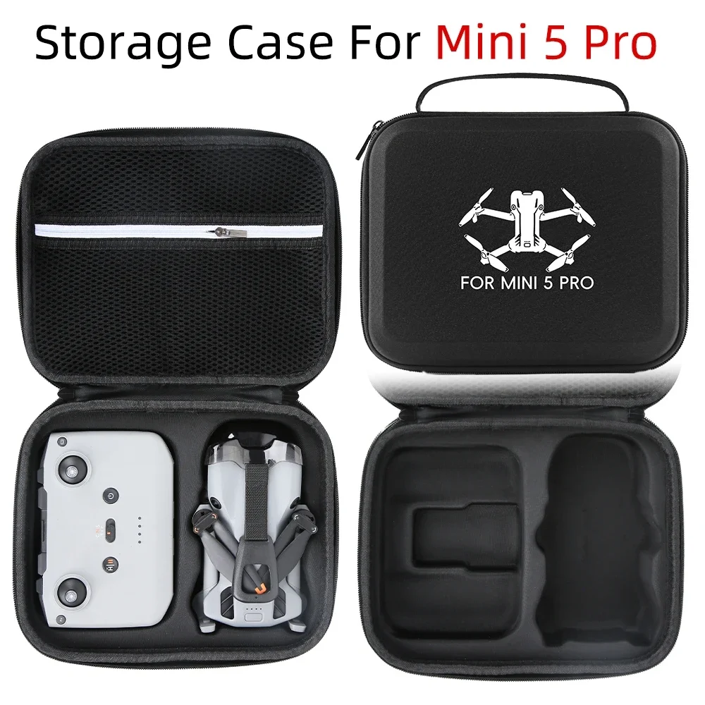 

Carrying Case For DJI Mini 5 Pro,Travel Storage Bag Waterproof Nylon Protective Cover Box,RC N3 Controller and Drone Accessories