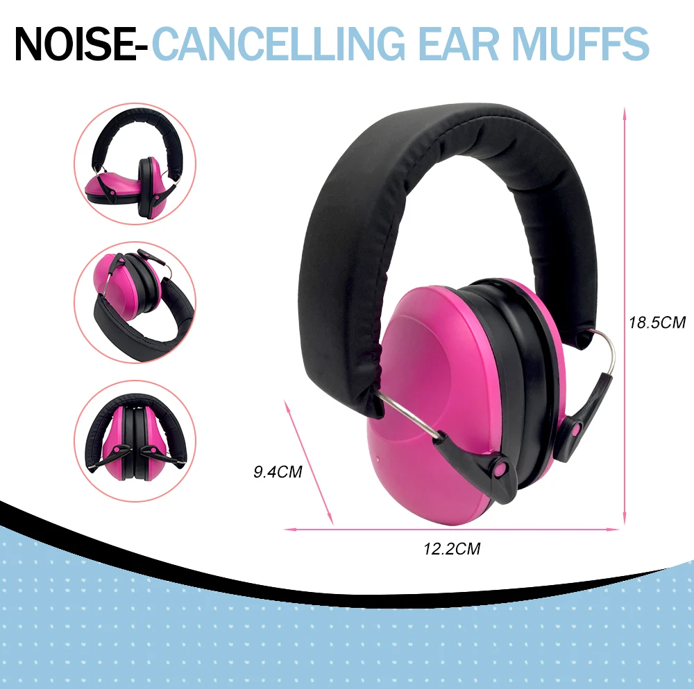 25 ديسيبل تضخيم الصوت غطاء للأذنين الإلكترونية للصيد اطلاق النار حماية الأذن الكهربائية الحد من الضوضاء حماية السمع