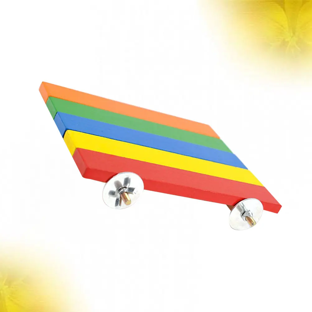 

Rainbow Hamster Cage Platform Accessories Small Pet Climbing Ferrets