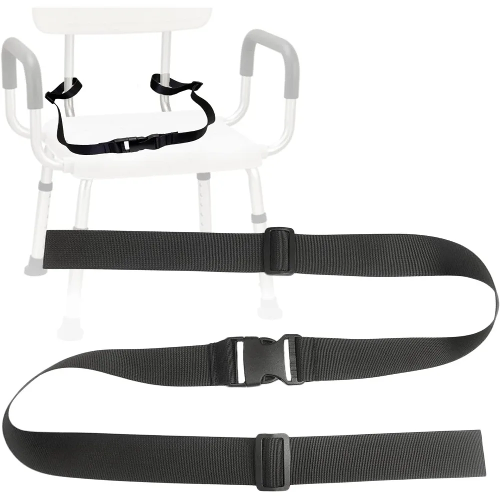 

Сиденье для стула для душа для пожилых людей, противоскользящий ремень, универсальный ремень с пряжкой для скамейки для ванны, принадлежности для ухода за больными для пациентов с ограниченными возможностями, прикованный к постели