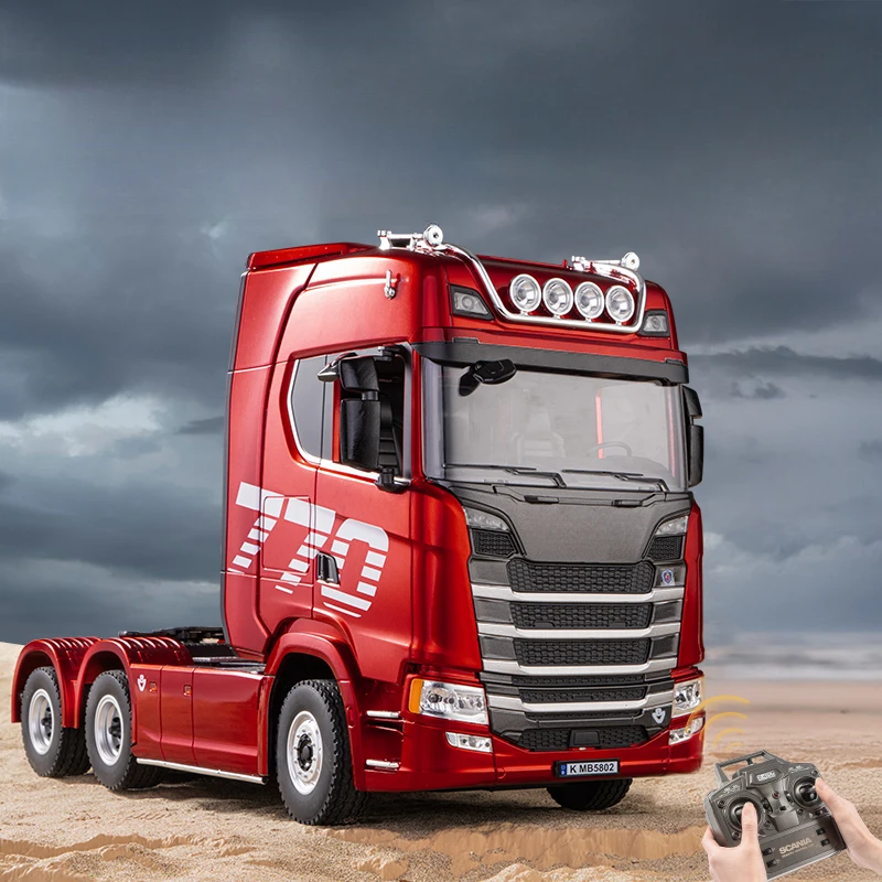 NUOVO 770S RC Modello di Auto 1/18 Telecomando 4WD Camion di Metallo con Luci e Suoni Bambini Giocattoli Per Adulti Regalo