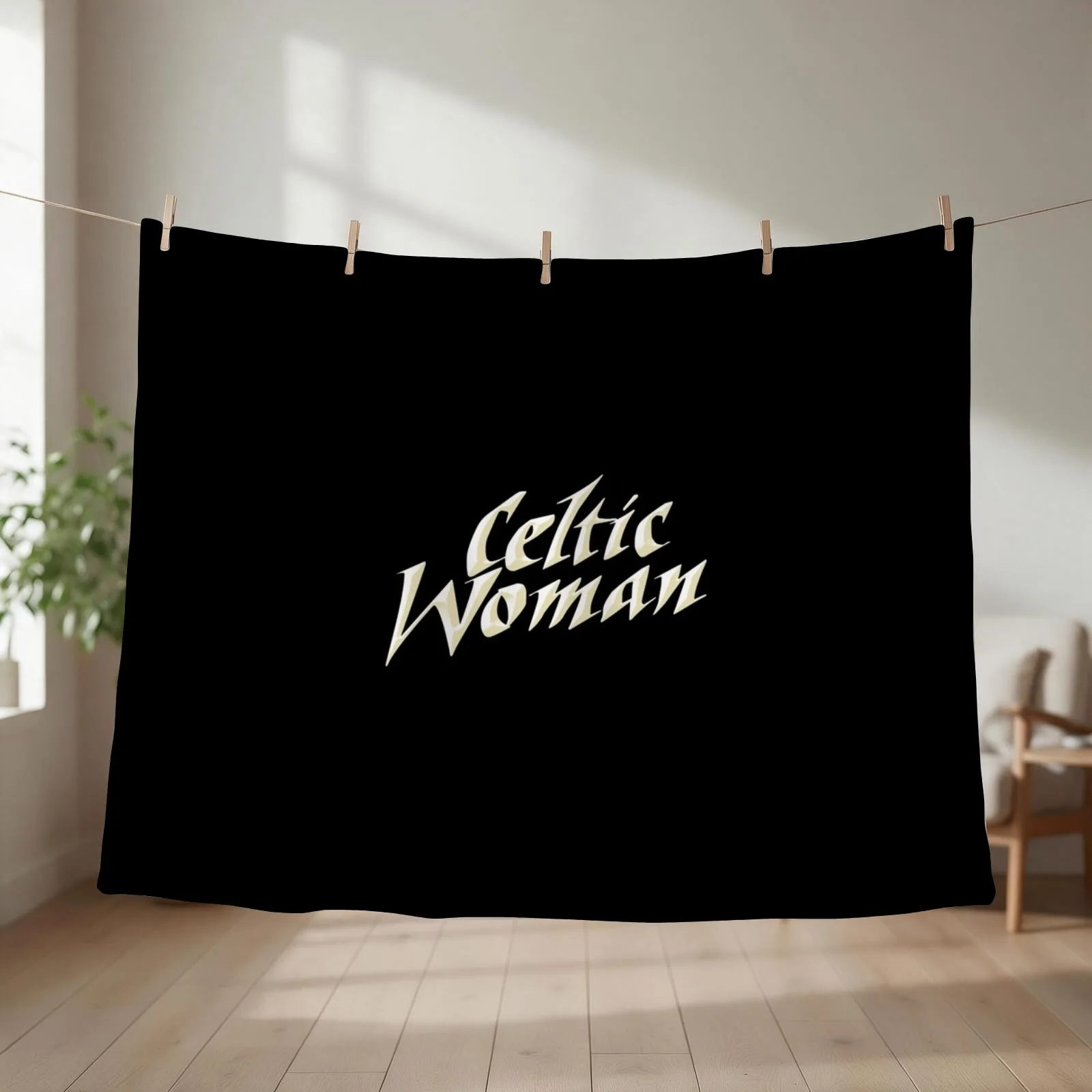 Celtic Woman Throw Blanket couch cozy soft plush fuzzy picnic outdoor blanket