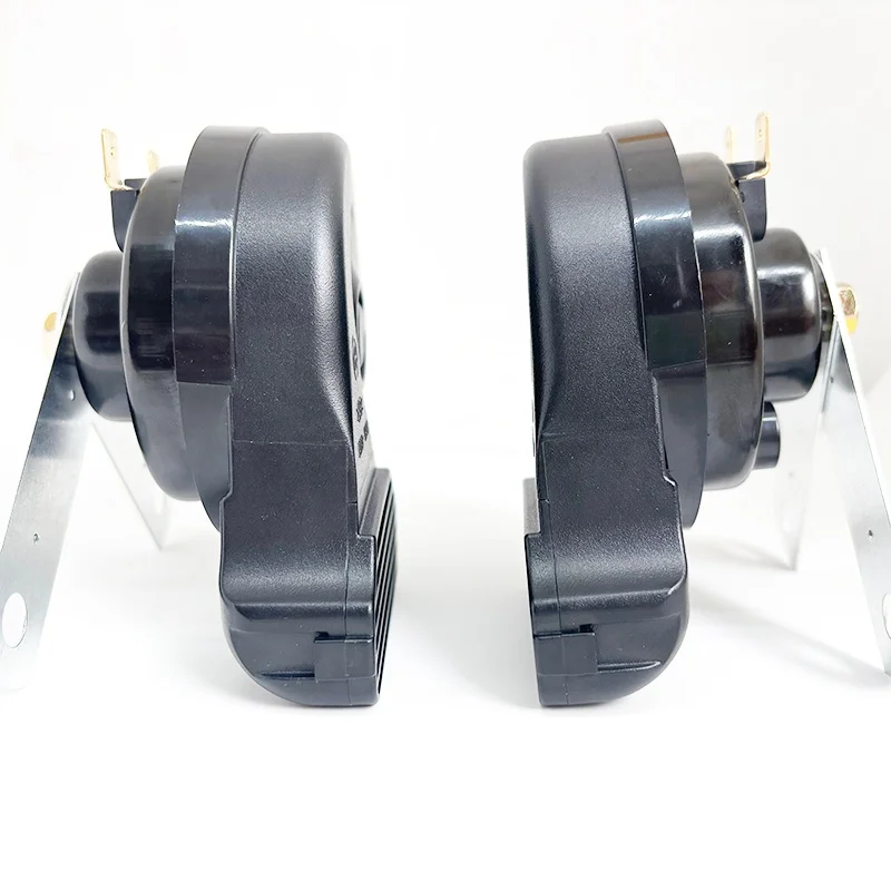 BMW 오토바이 F850GSADV1250에 적합하며, 12V 초강력 고저주파 달팽이 경적 액세서리로 개조되었습니다.