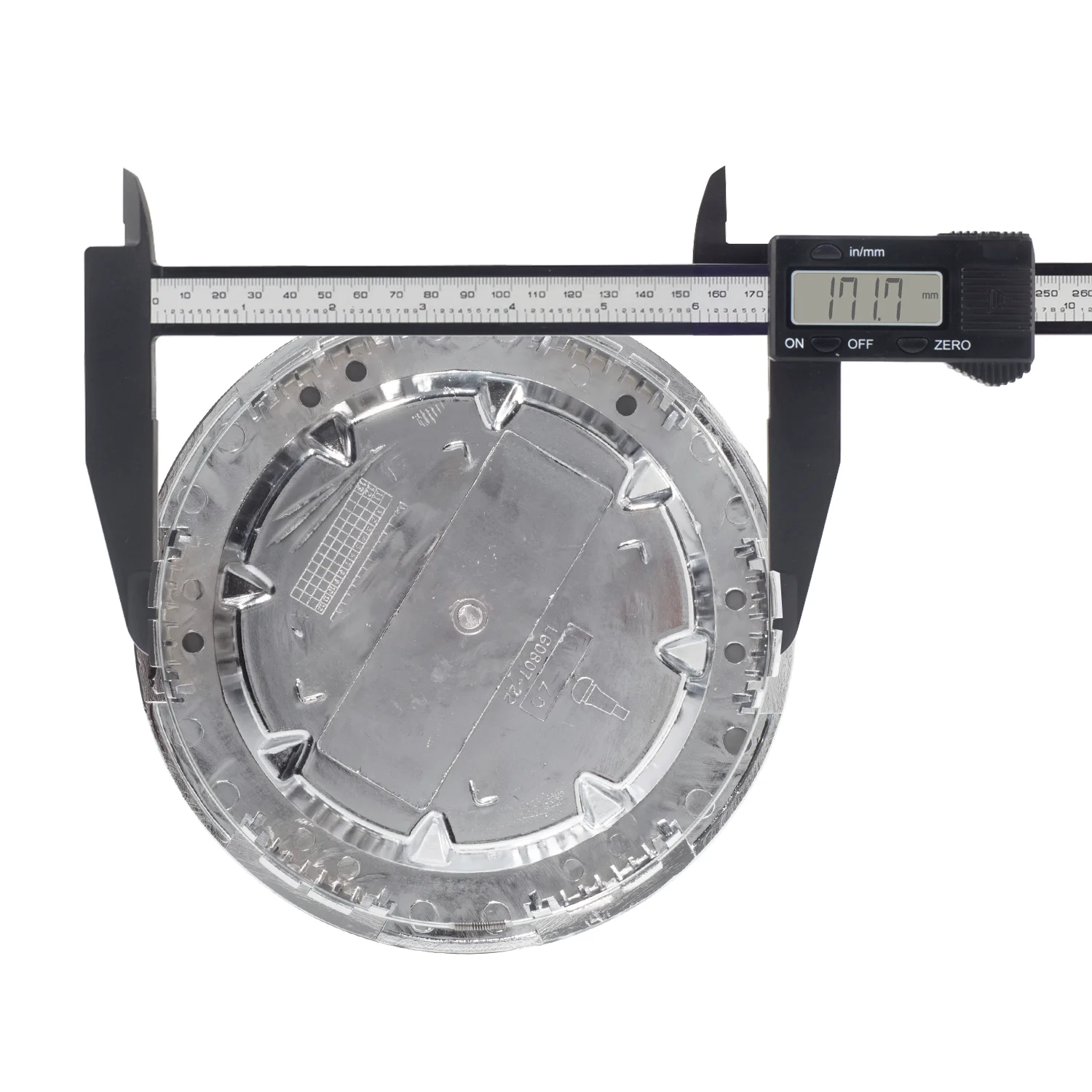 CFPerformance 1 Stück/4 Stück 188,5 mm (7,42 Zoll) Außendurchmesser 171,7 mm (6,76 Zoll) Innendurchmesser Radnabenkappen für Denali Sierra 1500 Autofelgen 2007–2014 # 5304 – Detail 4