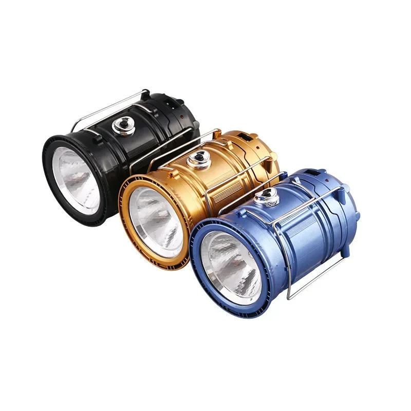 

Outdoor Camping Waterproof USB Rechargeable Lantern Lighting, Flashlight, Torch, Lamp
