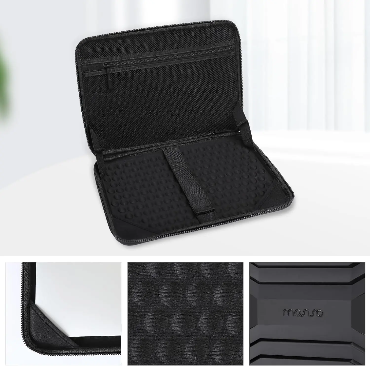 Waterproof Laptop Sleeve Computer Carrying Case for Macbook Air Pro 13.3 14 15 16 inch M1 M2 M3 M4 Dell Surface Notebook HandBag