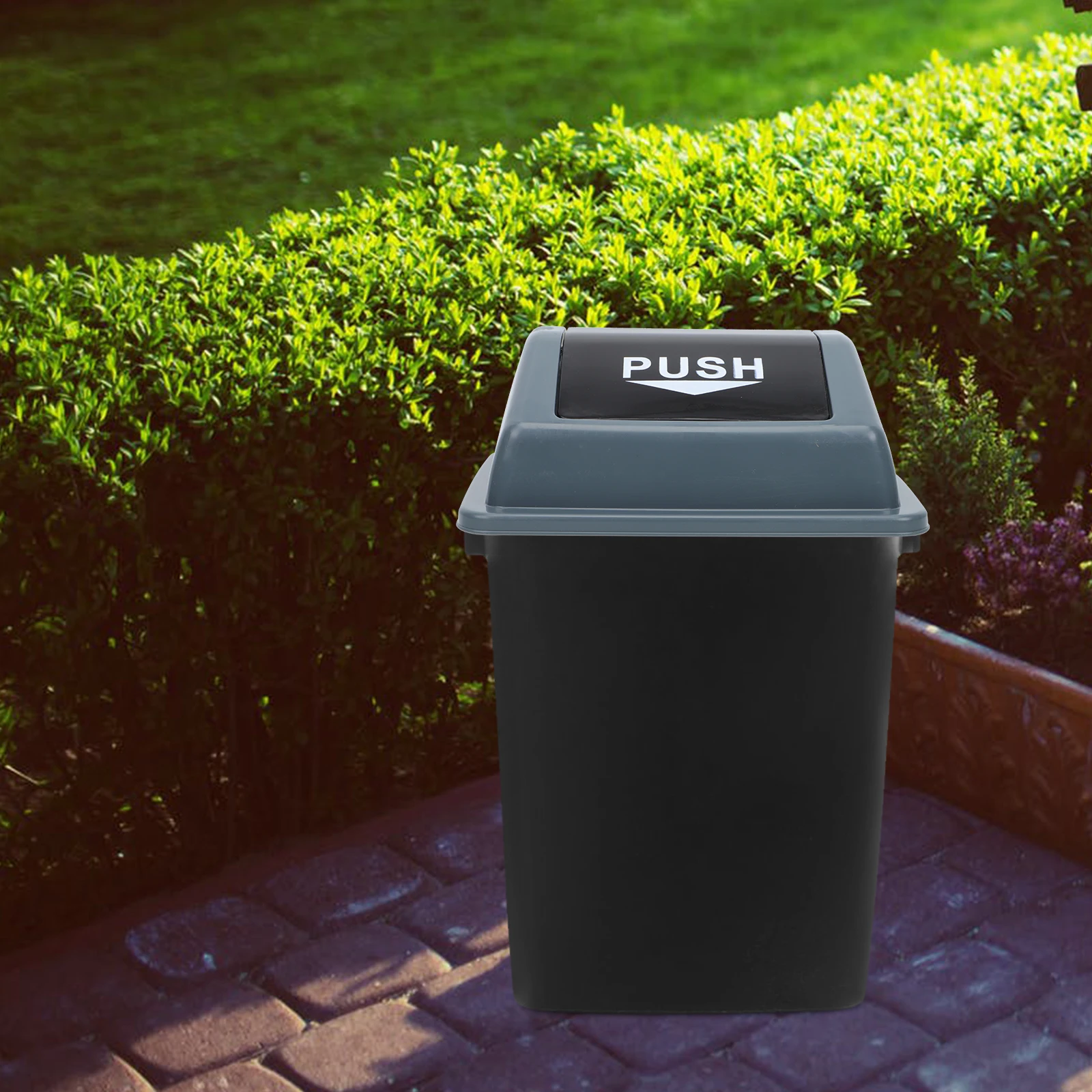 

20L Waste Protective Garbage Cans Trash Lid Home 20L Garbage Can Protector Waste Bin Lid Trash Can Cover Daily Use