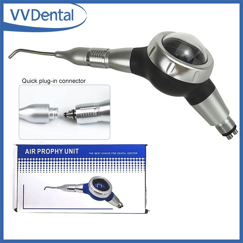 

Dental Air Polisher Sandblasting Gun 2/4 Holes Teeth Whitening Air Prophy Jet Air water Spray Polisher Odontologia Dentist Tool